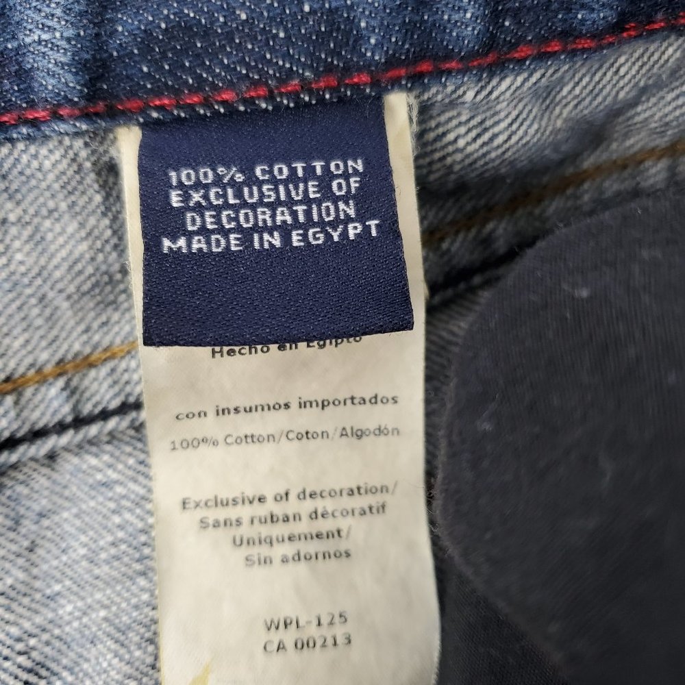 Chaps Denim Straight Fit Jeans Blue Men's 40 x 30 - Picture 11 of 14